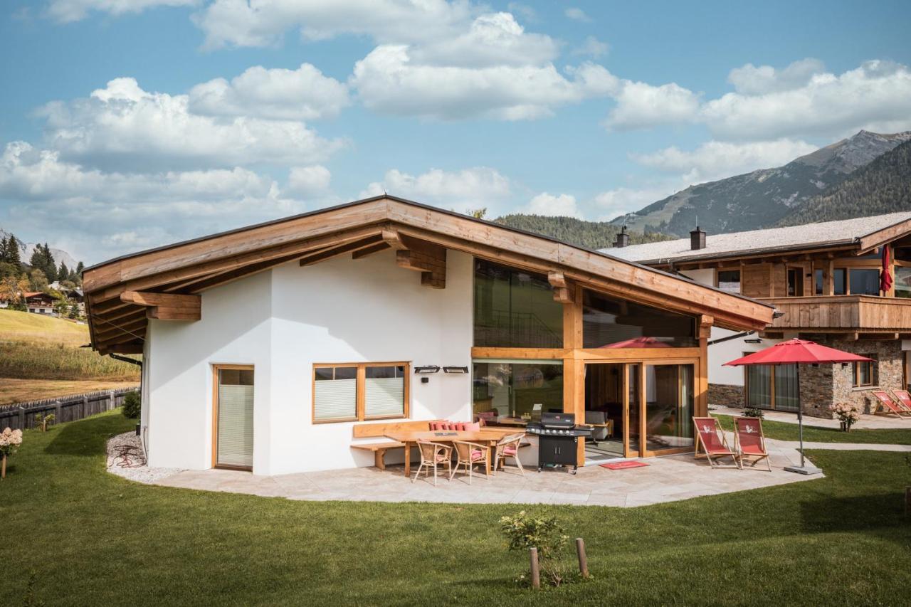Loewen Chalets Seefeld in Tirol Kültér fotó