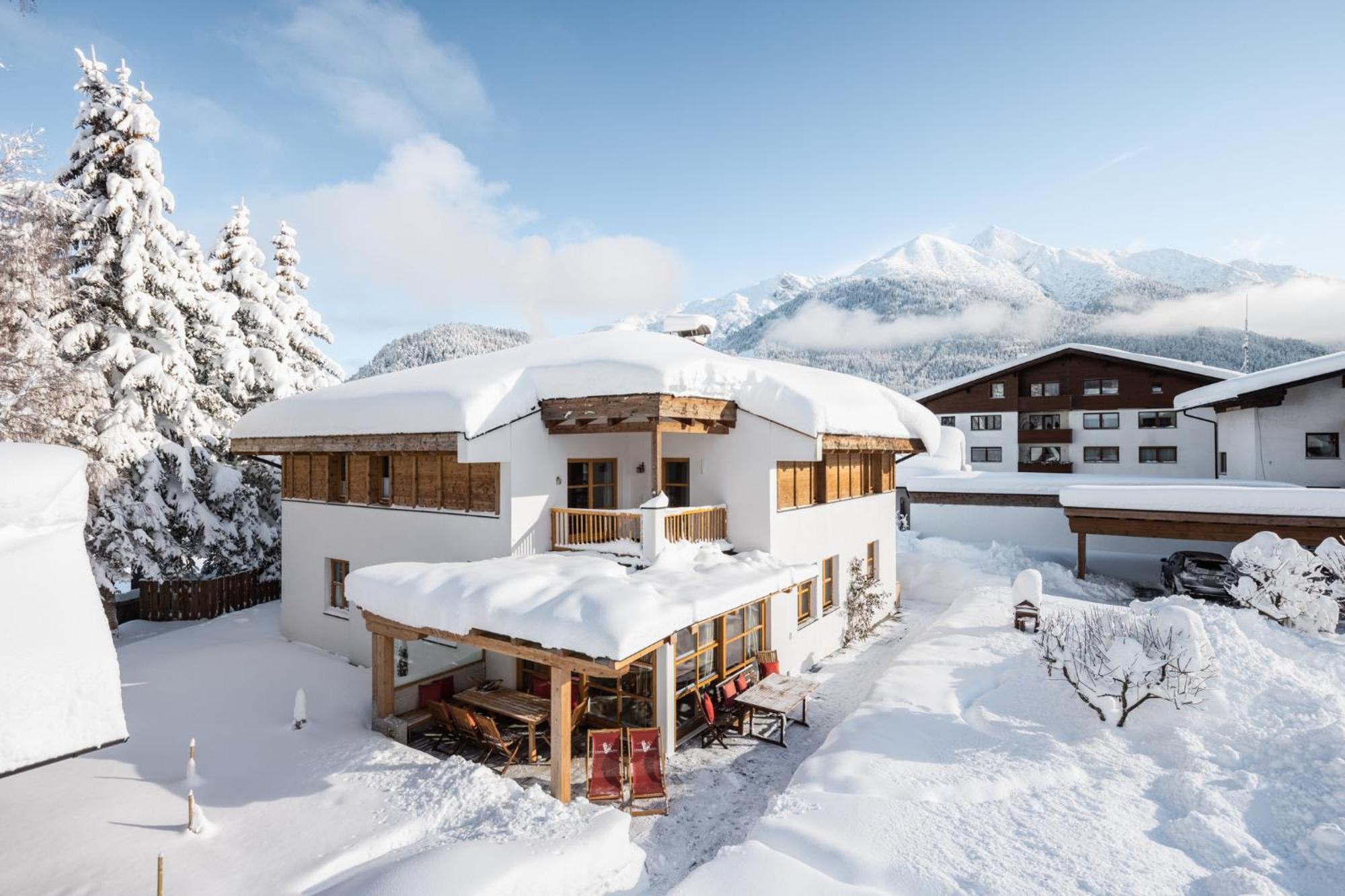 Loewen Chalets Seefeld in Tirol Kültér fotó